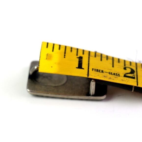 Massimo Dutti BROWN REAL LEATHER SKINNY 3/4"Wd CASUAL DRESS BELT Sz 75-80 (C76 - Picture 10 of 13